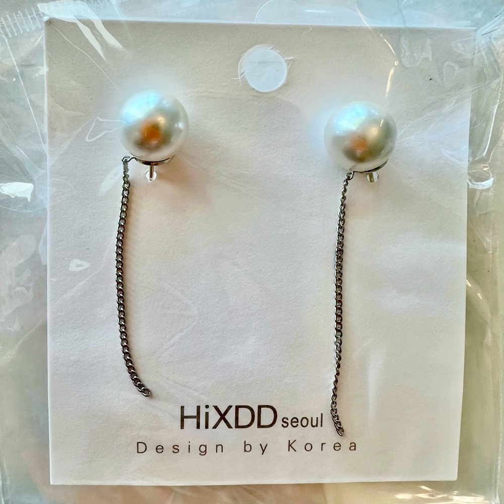 S925 Post Silver Needle Fashion Earrings